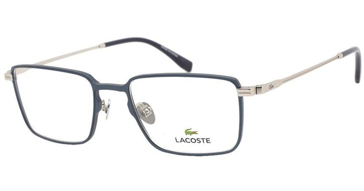 Lacoste L2275e 54mm Optical Frames in Metallic for Men Lyst