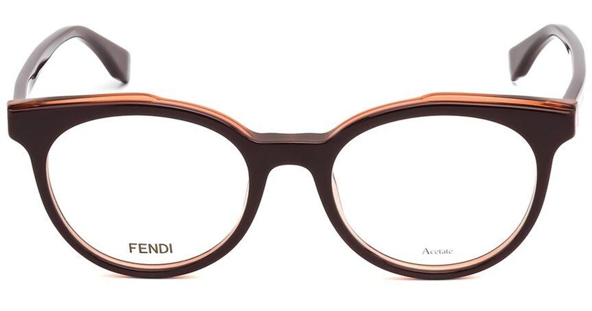 Fendi Ff0249 50mm Optical Frames in Brown Lyst