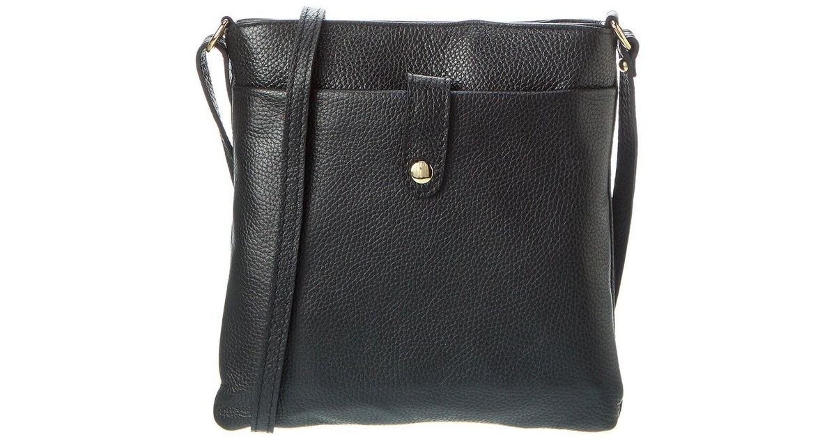 Persaman New York Leather Tote in Black | Lyst