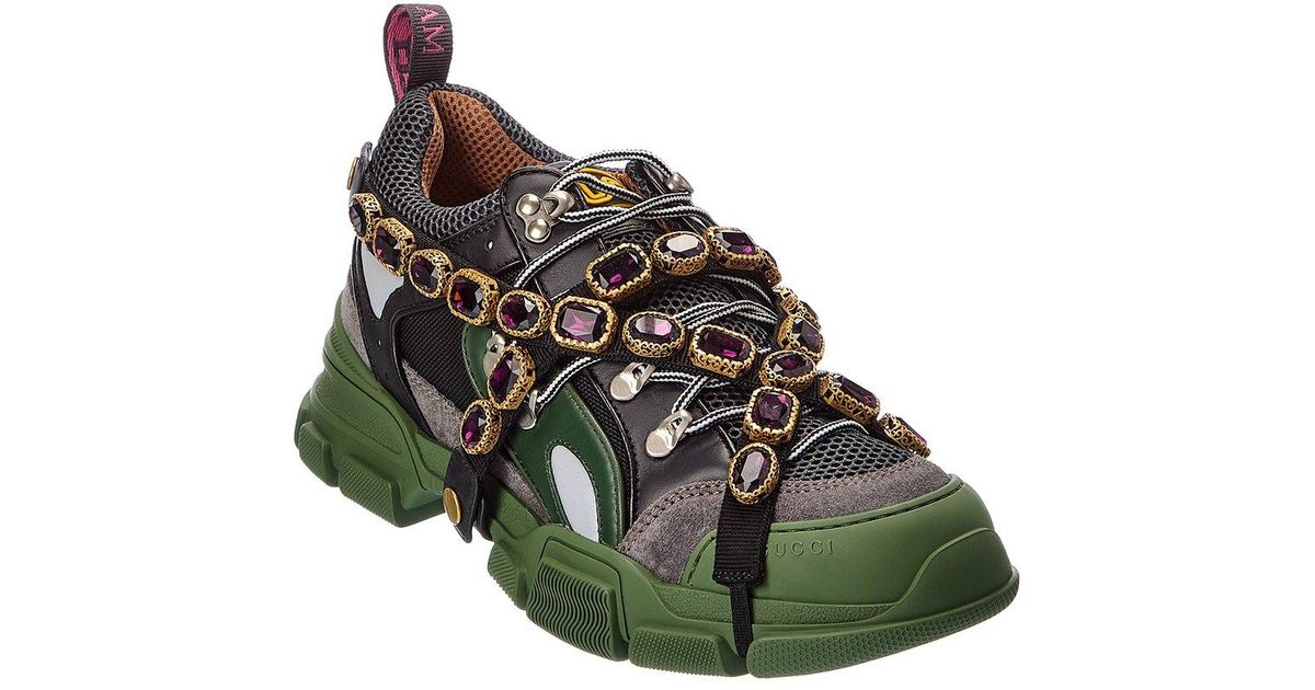 Green gucci flashtrek Clearance