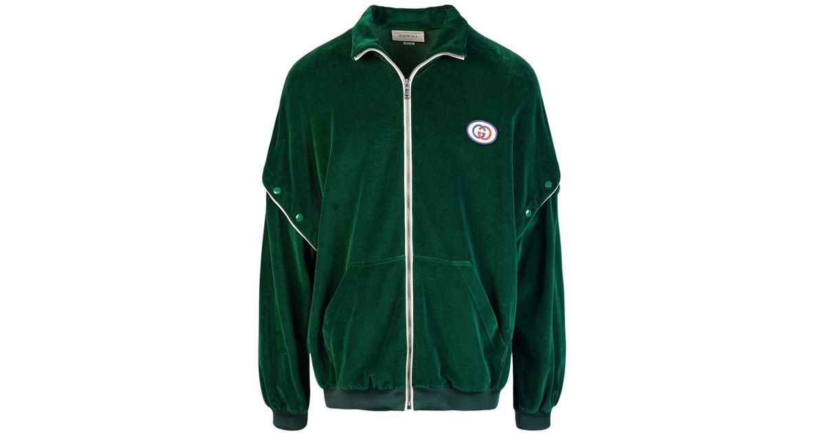 Gucci Jacket in Green for Men | Lyst