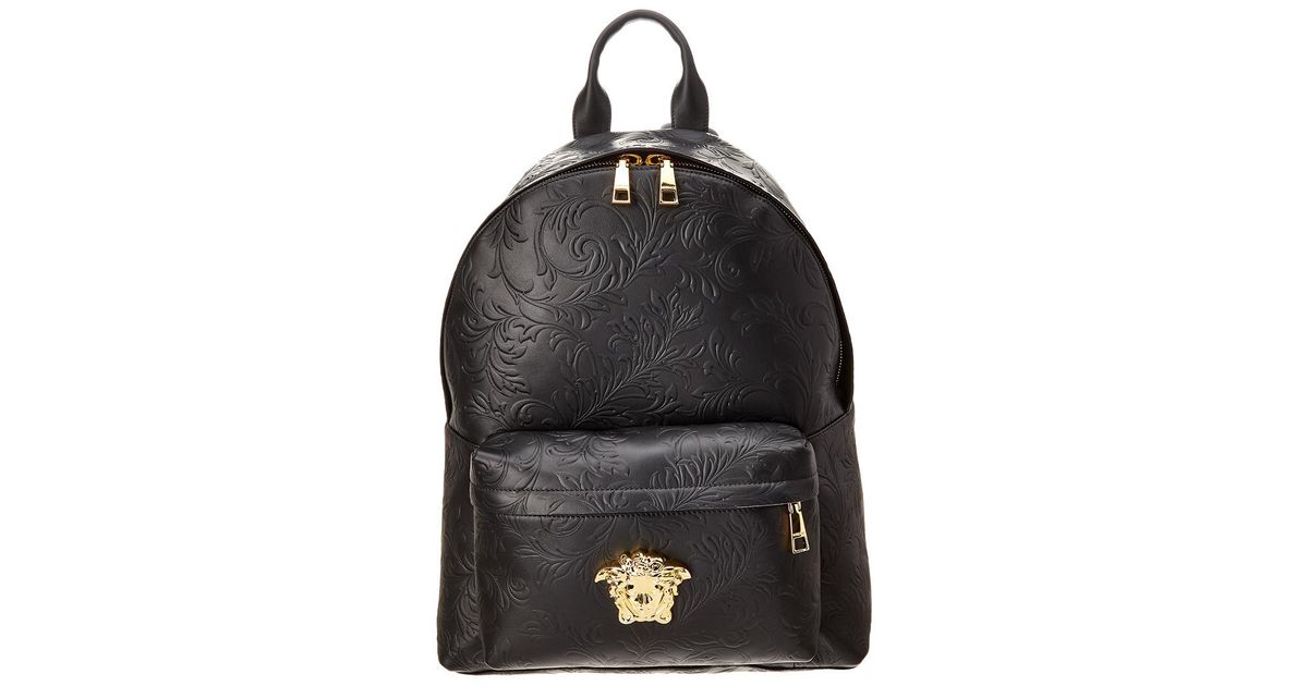 barocco embossed palazzo backpack