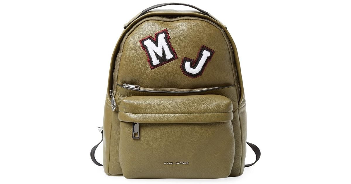 marc jacobs green backpack