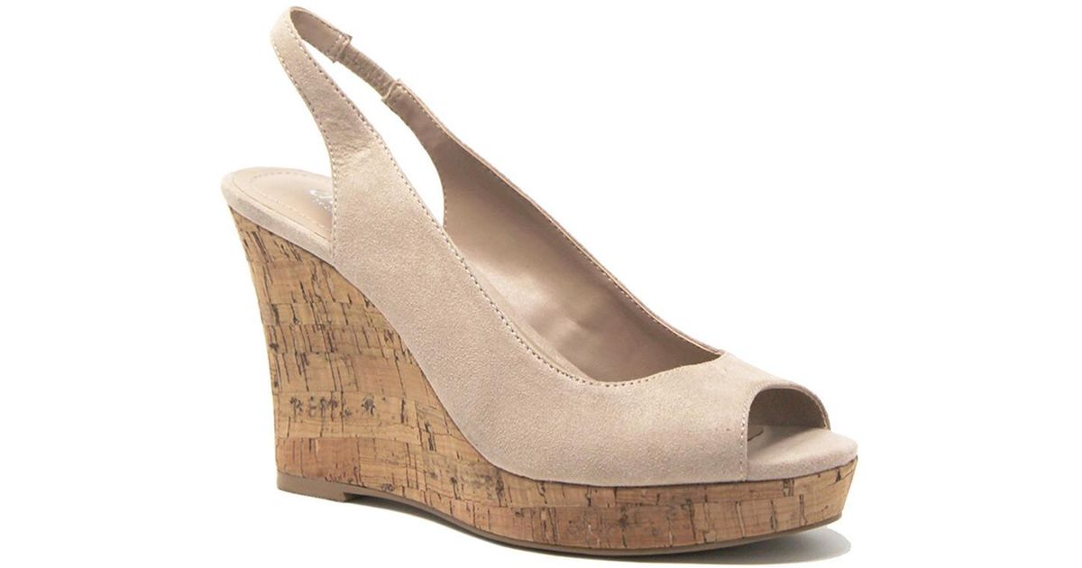 leandra slingback wedge
