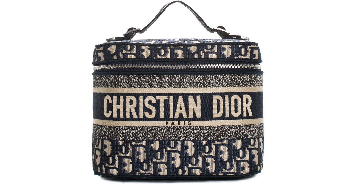 dior oblique vanity bolsa