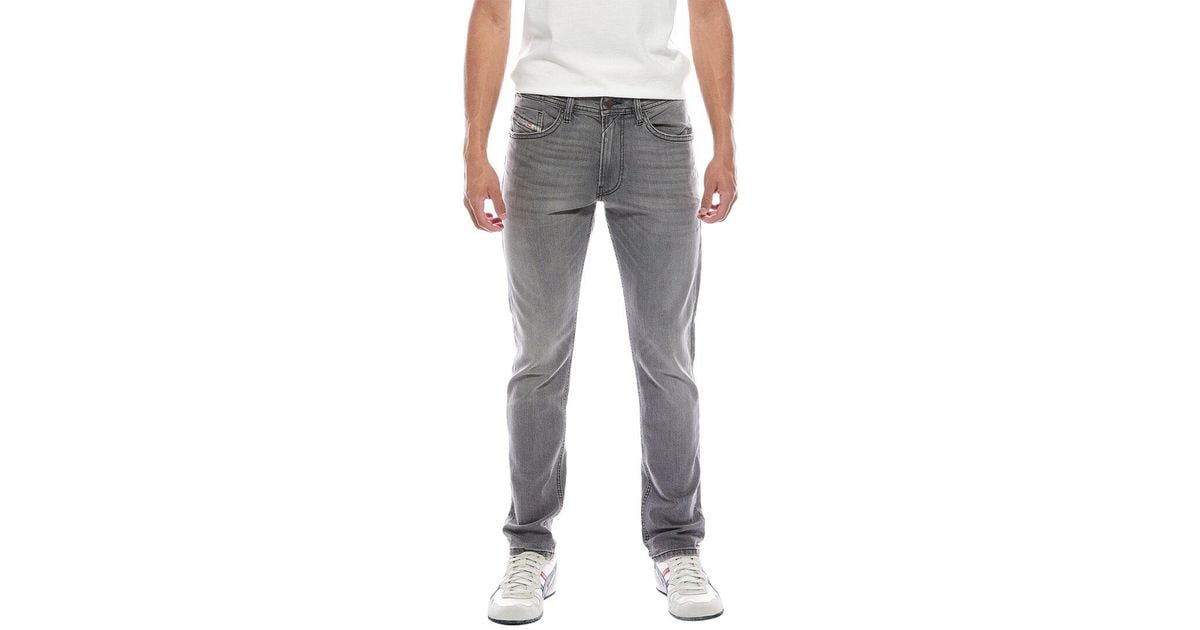Jean Diesel pour hommes Thommer R266U W38/L32 coton gris