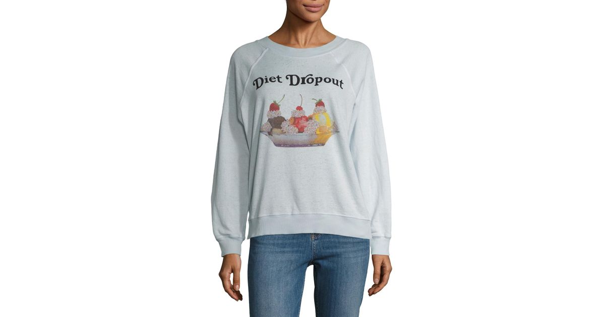diet dropout sweatshirt