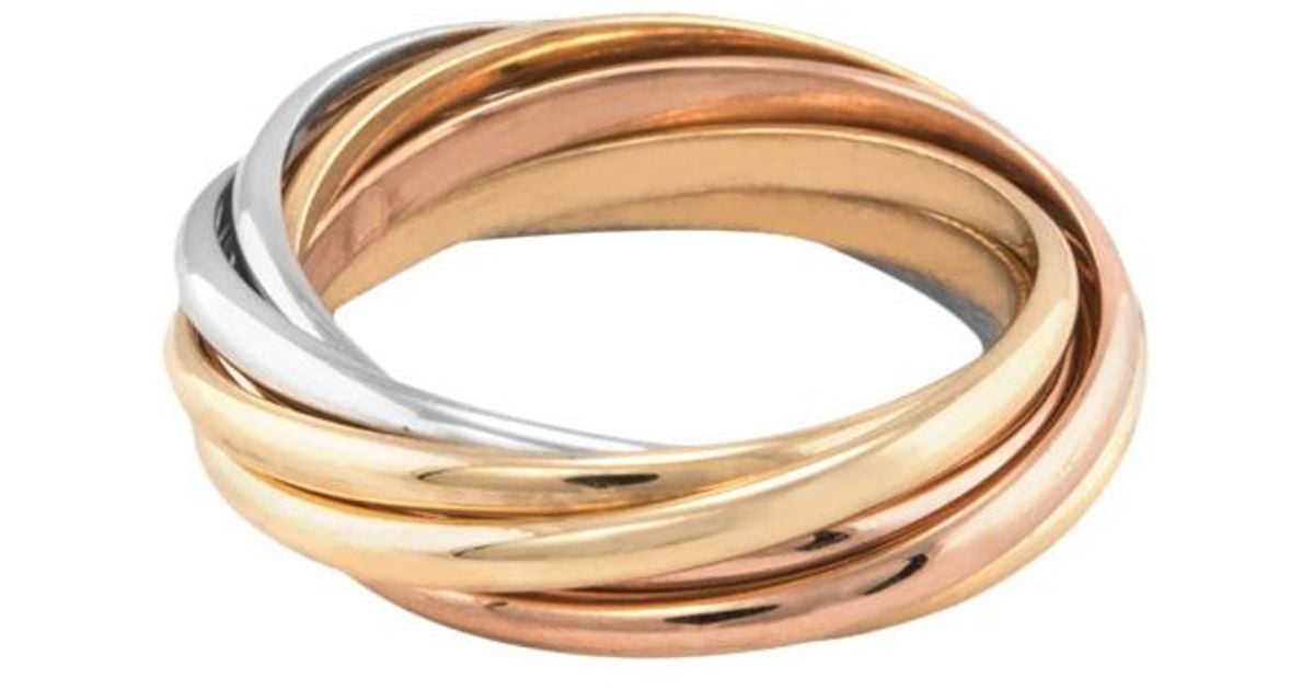 cartier trinity ring 7 band