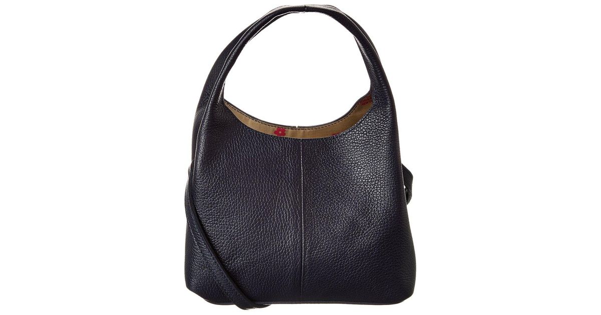 Persaman New York Hayley Leather Tote in Blue | Lyst