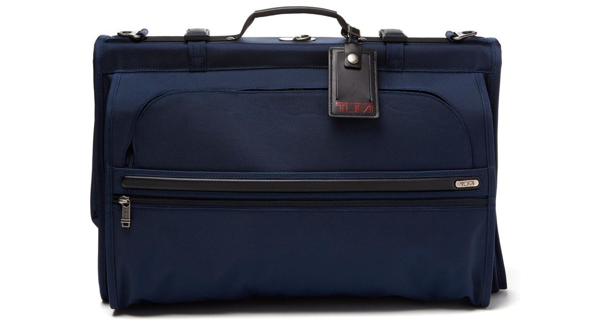 Tumi Tri Fold Garment Bag in Blue for Men Lyst