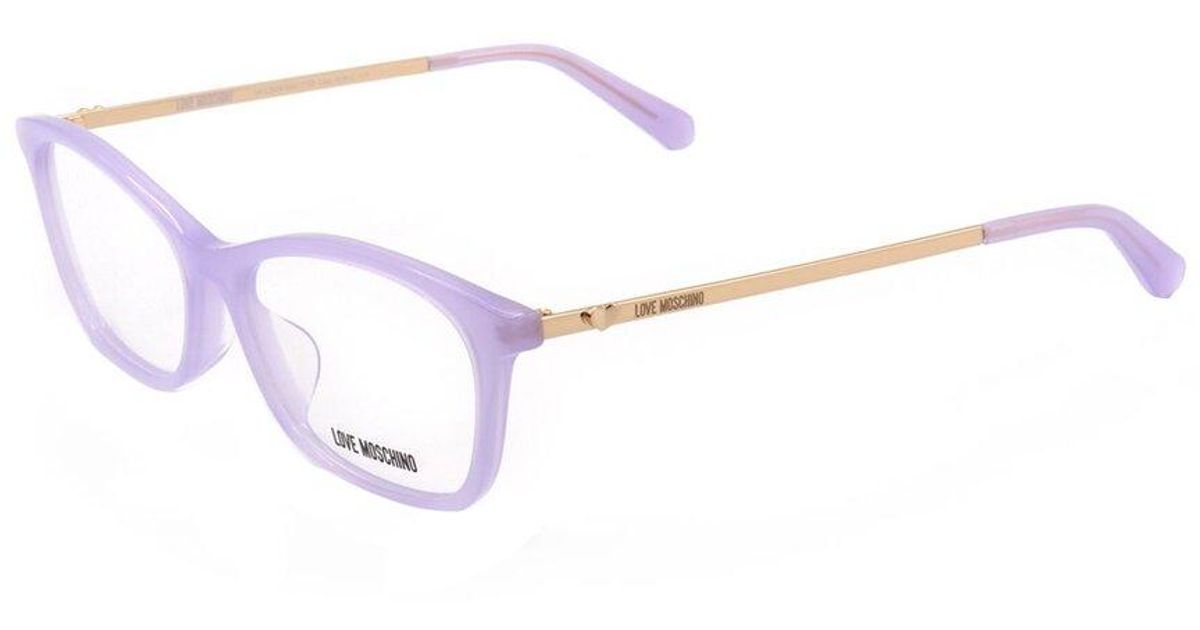 Love Moschino Mol535/f/sam 52mm Optical Frames in White Lyst