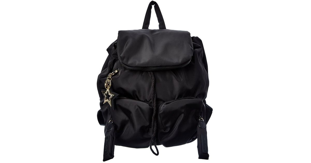 See By Chloé Nylon Backpack in Black | Lyst