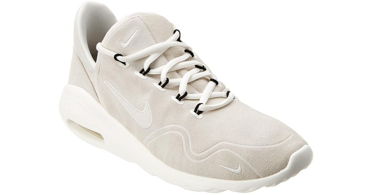 Nike Air Max Lila Premium Suede Shoe in Grey (Gray) - Lyst