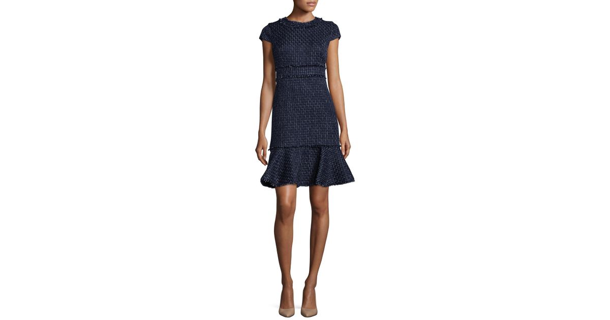 karl lagerfeld navy dress