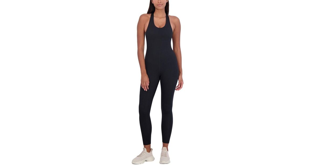 SAGE Collective Lived In Repose 7/8 Legging Jumpsuit in Blue