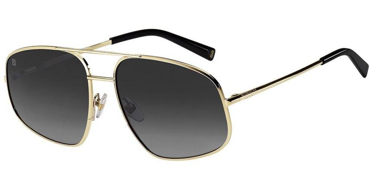 Givenchy Gv 7193/s 60mm Sunglasses in Metallic for Men | Lyst