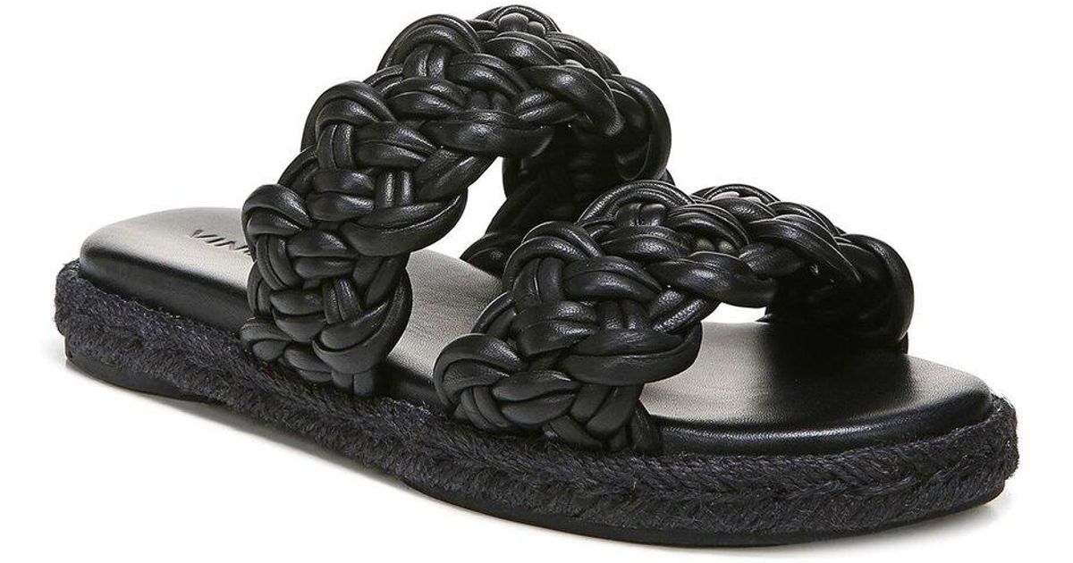 vince fairley leather slide