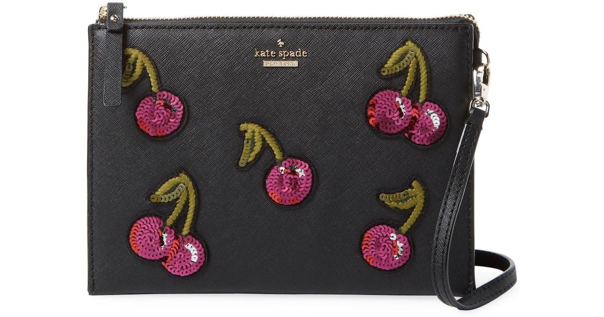 cherry kate spade purse