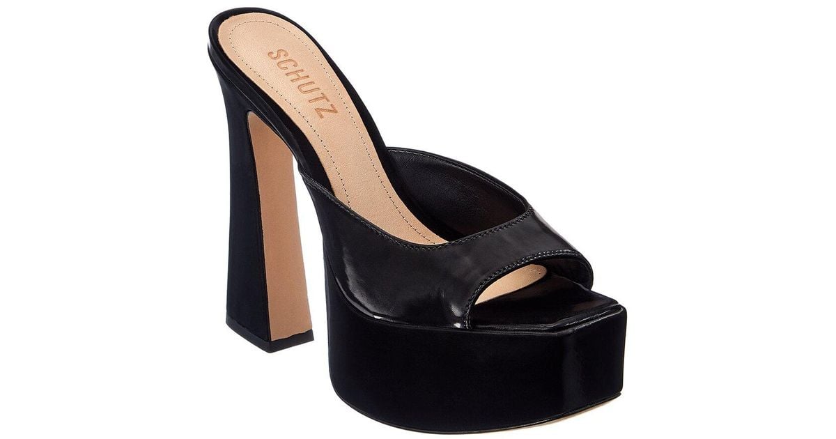schutz platform shoes