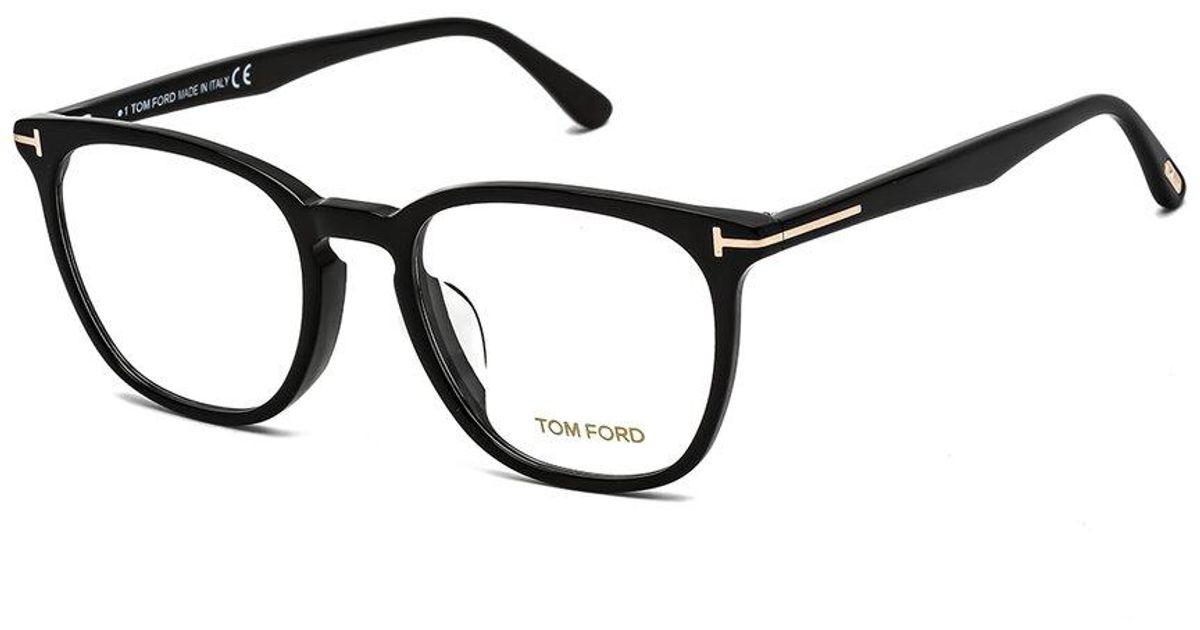 Tom Ford Unisex Ft5506-f 53mm Optical Frames in Black | Lyst