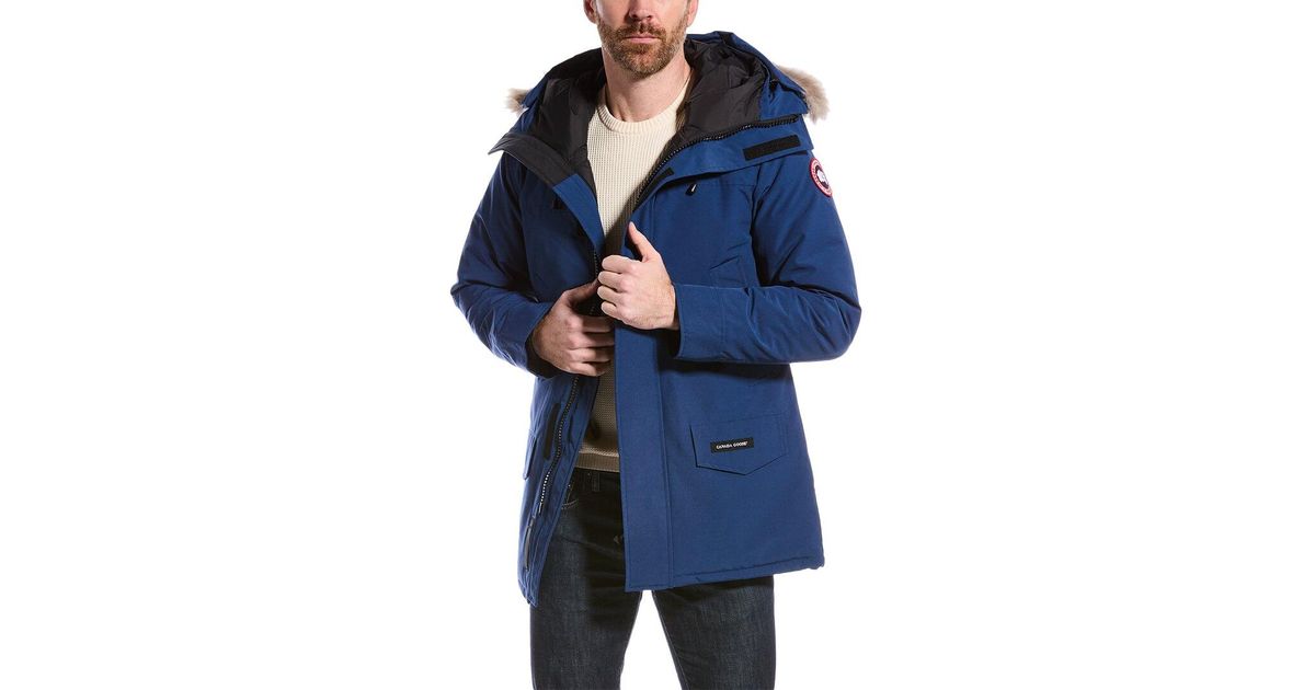 Canada Goose Carson Down Parka in Blue for Men | Lyst
