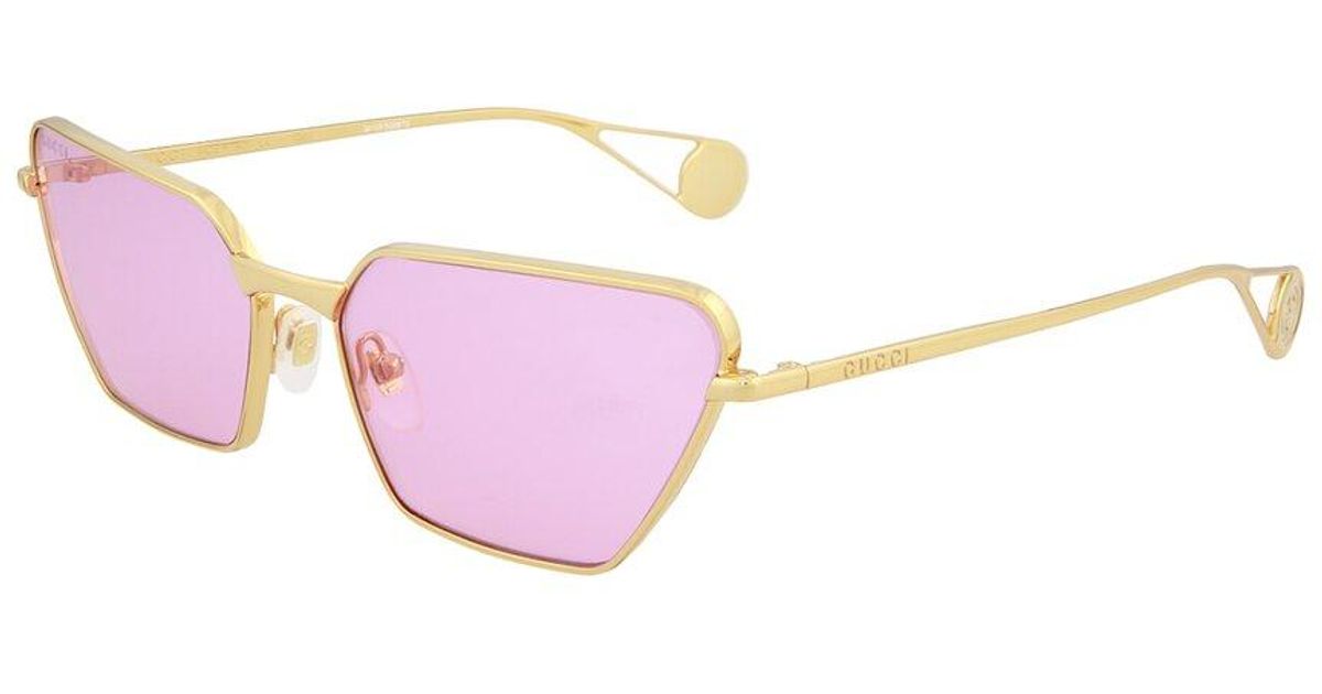 Gucci GG0538S 63mm Sunglasses in Pink Lyst Canada