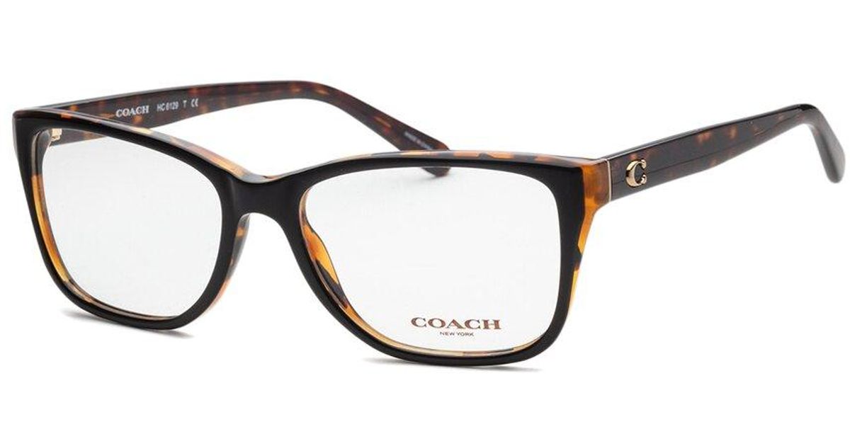 COACH Leather Hc6129 54mm Optical Frames in Black Lyst Canada
