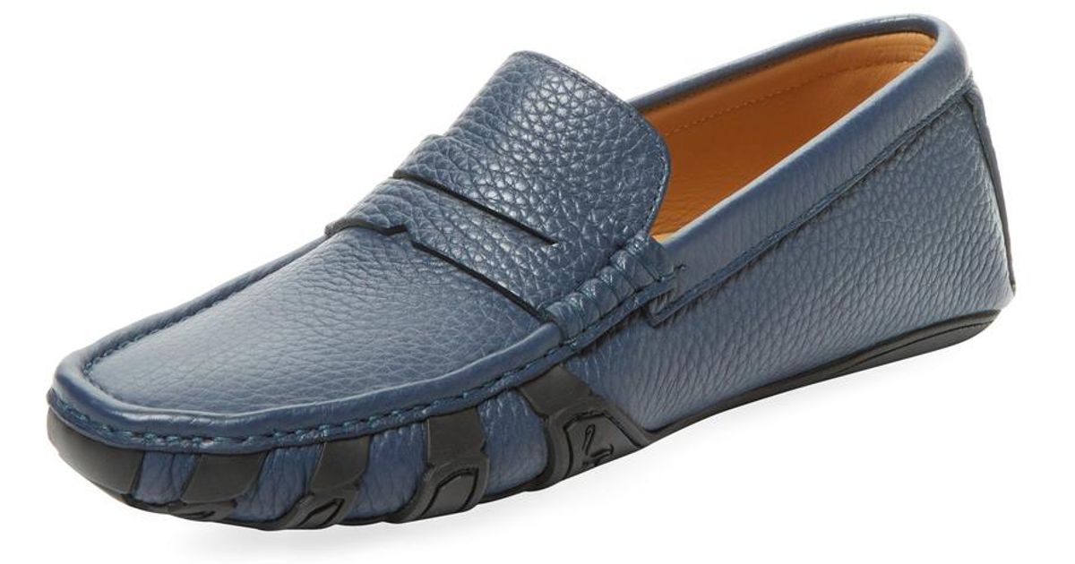 Harry's Of London Jet Penny 2 Driver Shoe in Blue for Men | Lyst