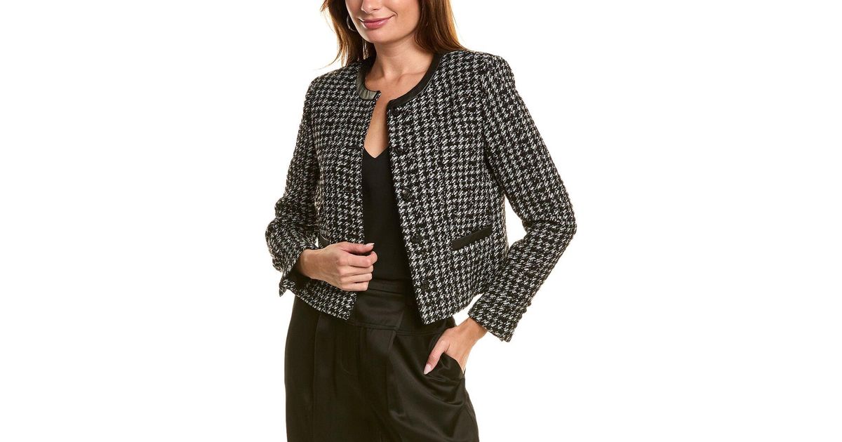 The kooples tweed jacket deals
