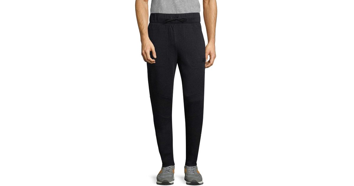 New Balance Cotton 247 Luxe Pant in Black for Men | Lyst