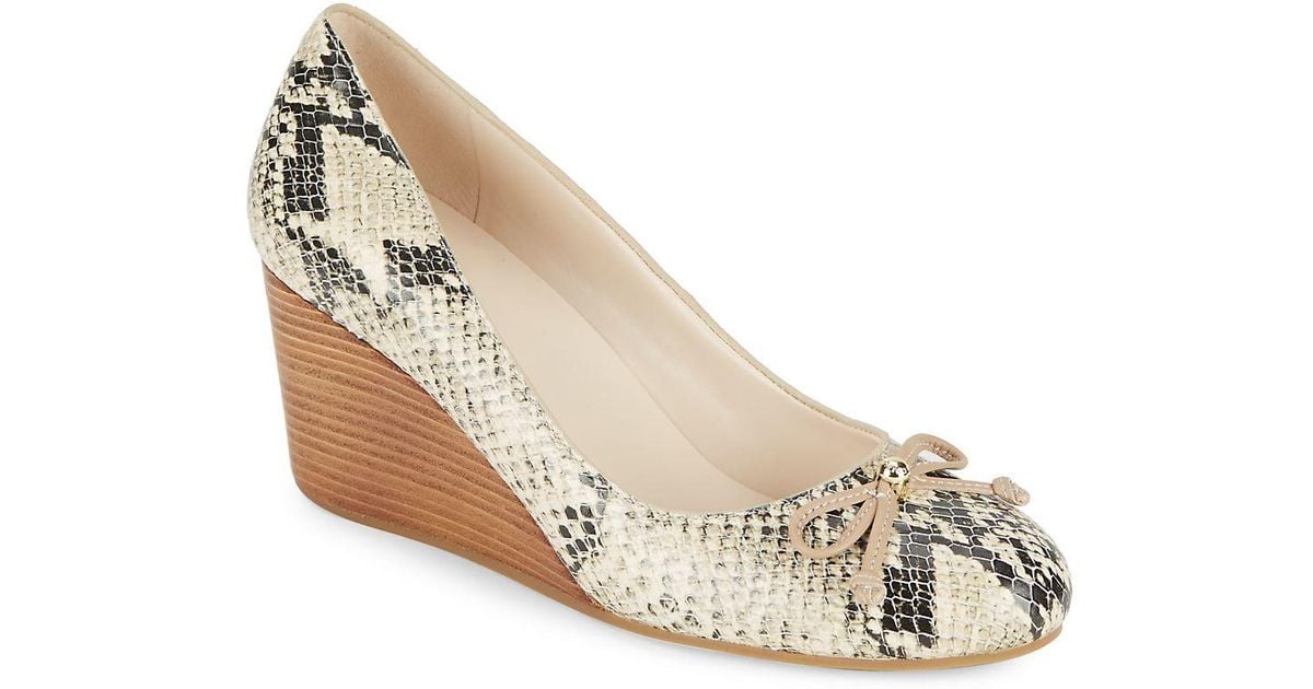 cole haan elsie wedge pump