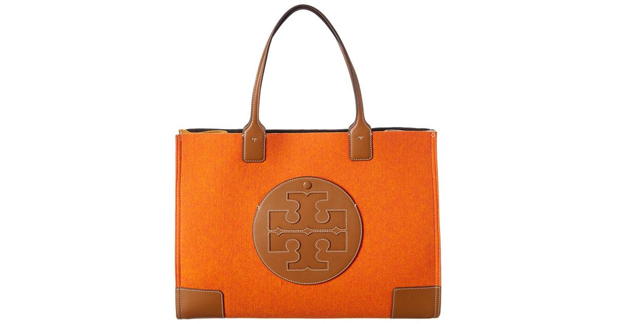 tory burch ella felt tote