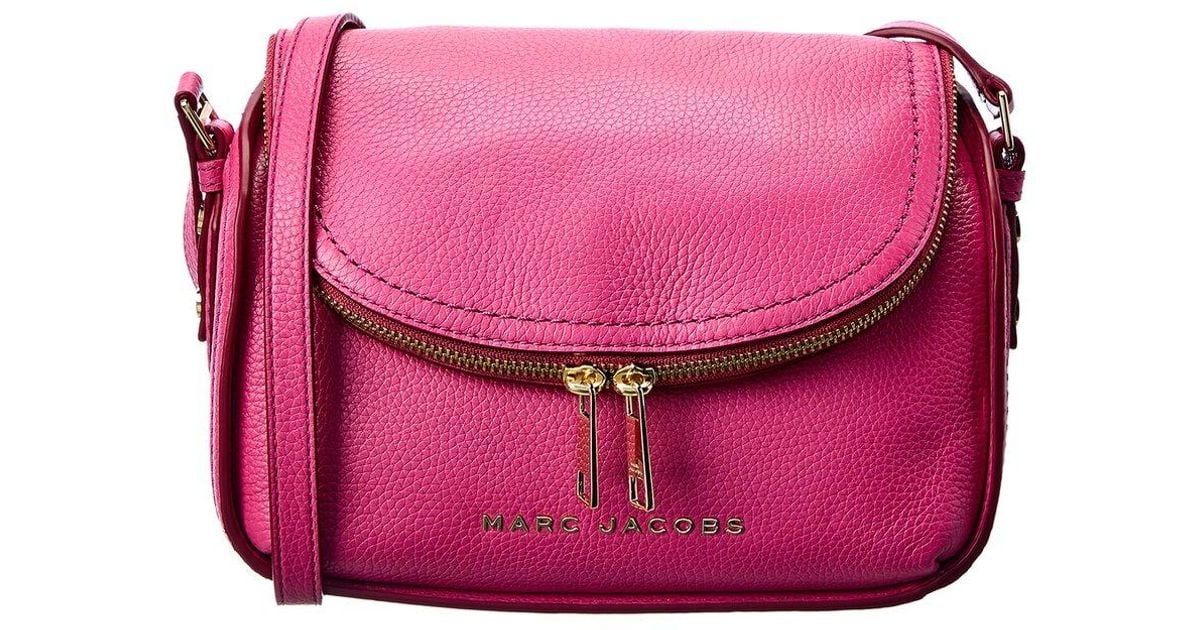 Marc Jacobs The Groove Mini Leather Messenger Bag in Pink Lyst
