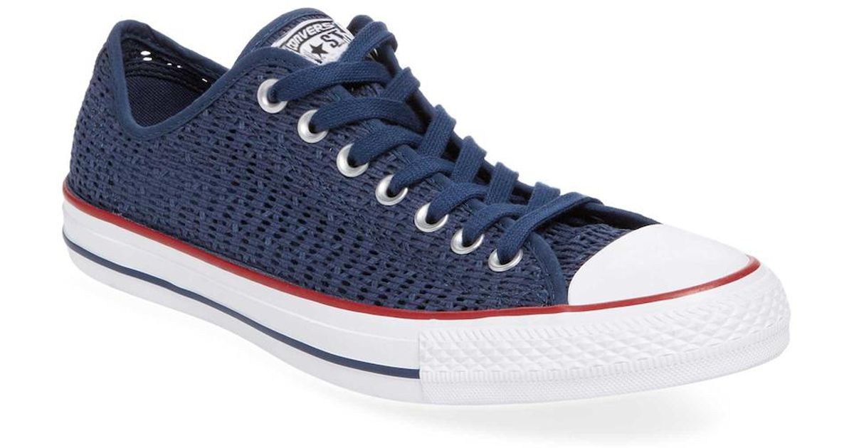 converse woven low top