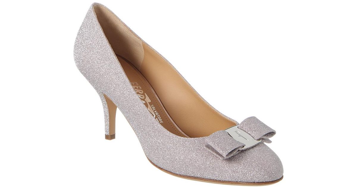 ferragamo glitter pump