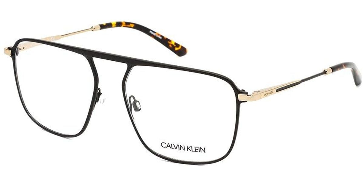 Calvin Klein Ck21103 56mm Optical Frames in Metallic for Men | Lyst