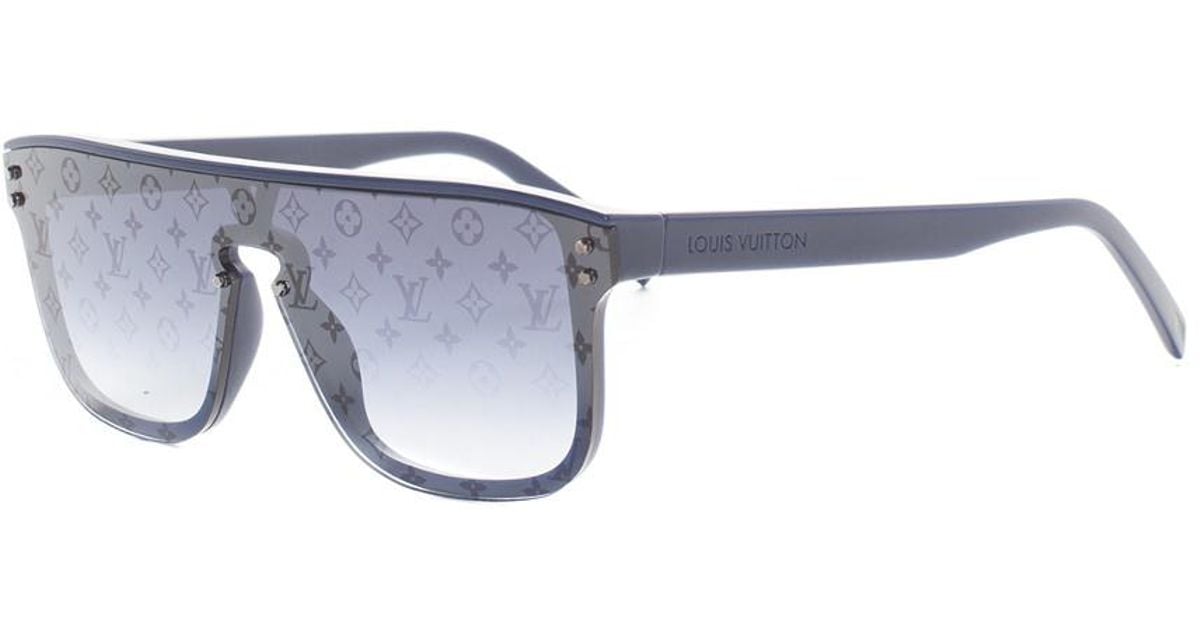 Louis Vuitton Navy Waimea 60mm Sunglasses in Blue | Lyst