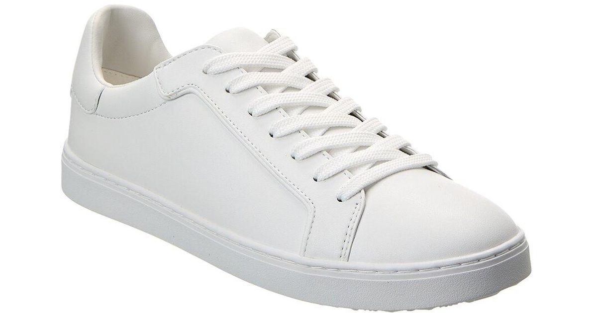 Stuart Weitzman Everyday Leather Sneaker in White Lyst UK