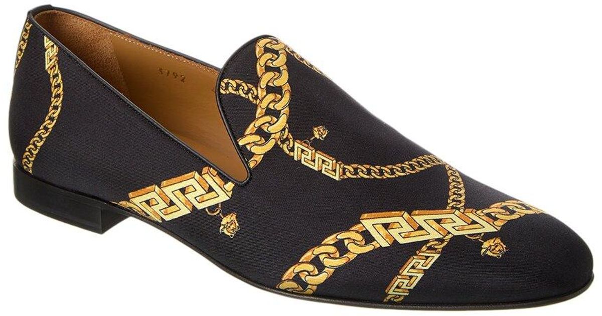 Versace Slipper in Black for Men Lyst