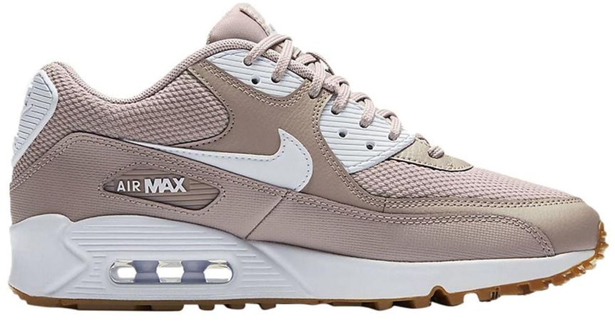 Nike Rubber Womens Air Max 90 'diffused Taupe' Shoes in White Lyst Nike Rubber Womens Air Max 90 'diffused Taupe' Shoes in White Lyst