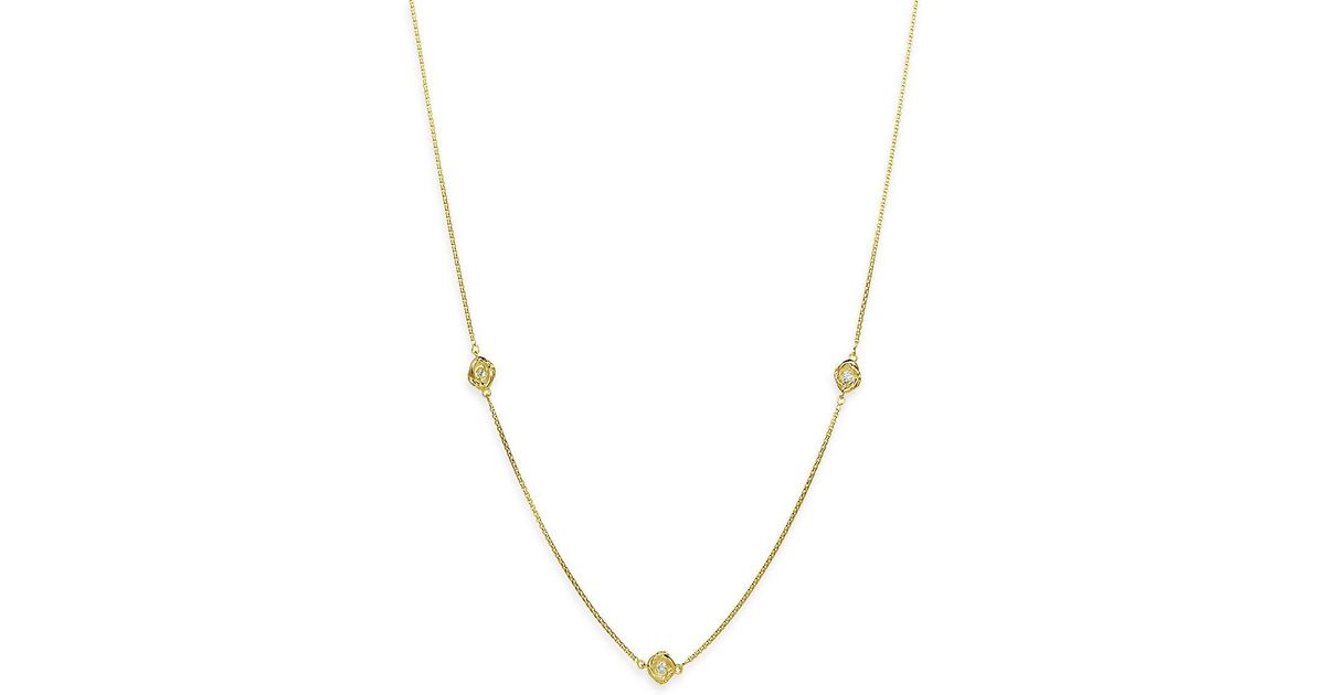 David Yurman Infinity Necklace With 
