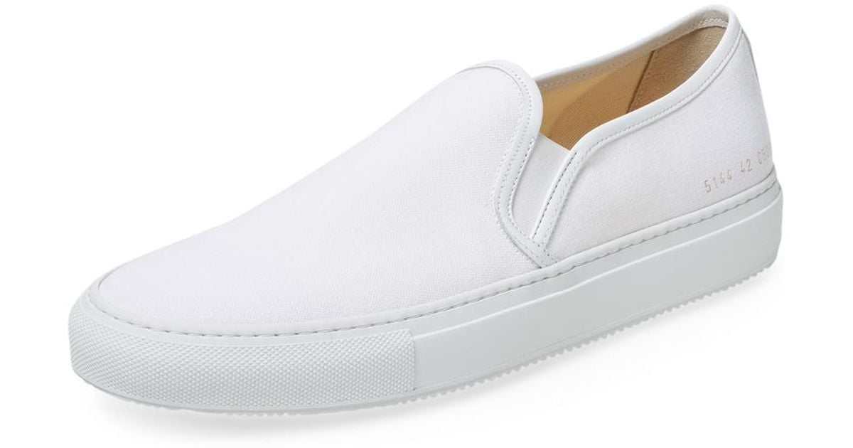 common projects white slip on