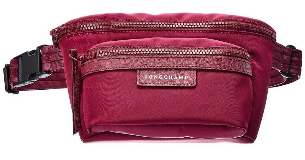 Longchamp Denim Le Pliage Neo Jeans Pouch –