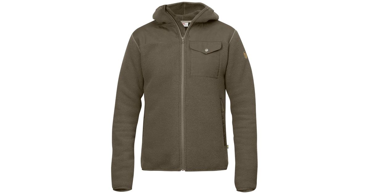 fjallraven singi fleece hoodie