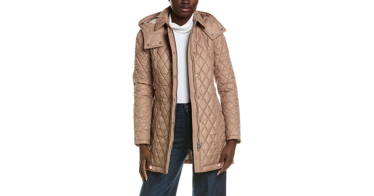 Burberry Coat in Brown | Lyst
