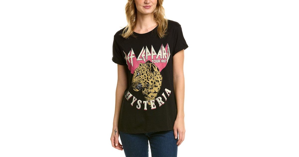 Recycled Karma Def Leppard Hysteria Summer Tour Tshirt in Black Lyst