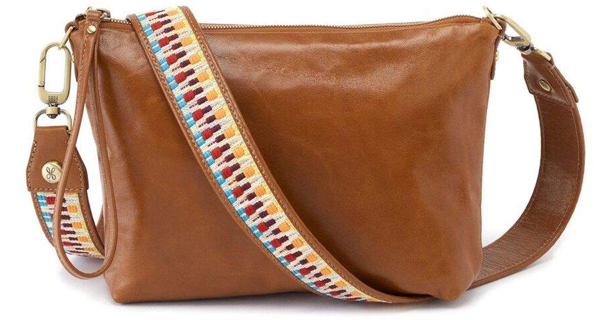 Hobo International Kori Medium Leather Crossbody in Brown Lyst