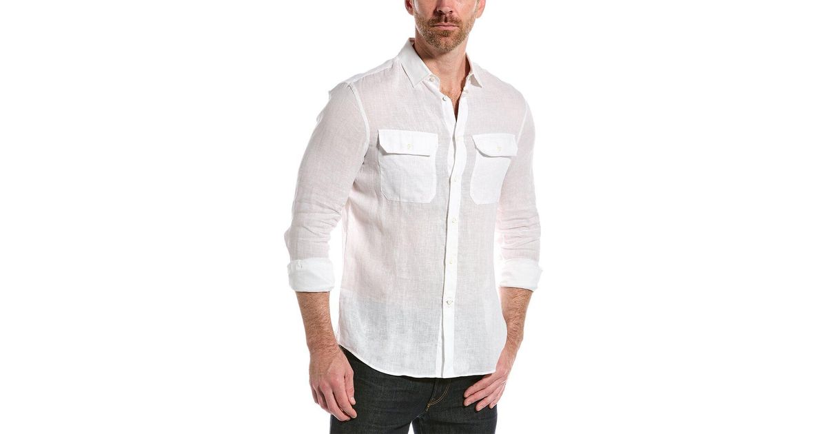 Loose Fit Linen Shirt