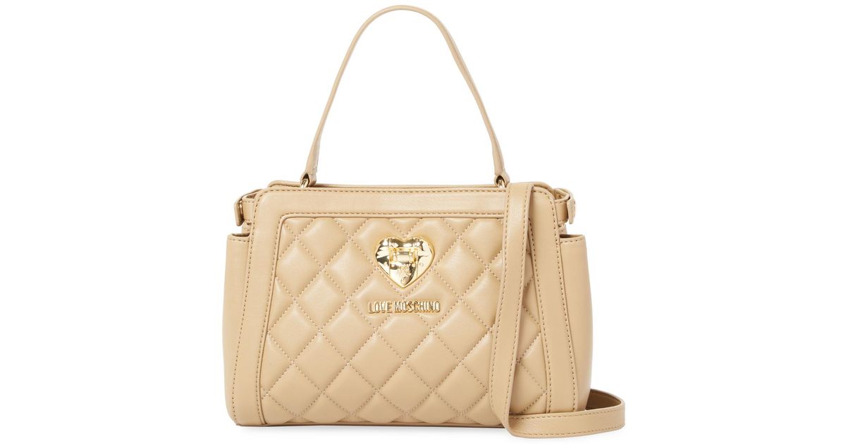 Sacs portés dos Love Moschino Quilted Nappa Pu