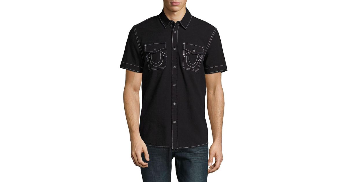 true religion button down shirts